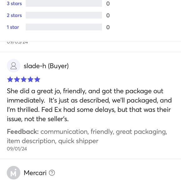 Feedback & Closet Stats 🎀 - Picture 3 of 3